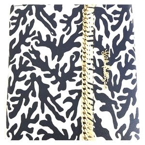 Lilly Pulitzer IPAD & Tablet Case White/Navy/Gold